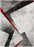 Lumina SAPP11 GREY/RED (22332 951) — room or full rug view
