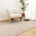Forma Dimensions Beige Rug S004 — room or full rug view