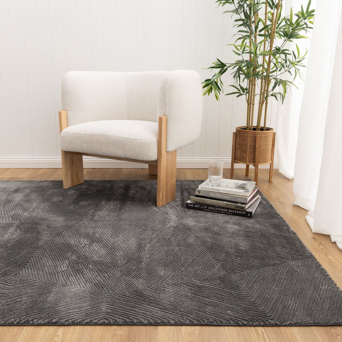 Forma Prism Charcoal Rug S002 — detail 5