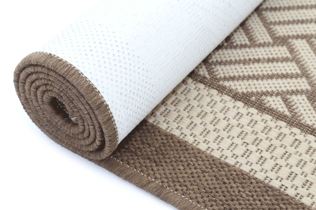 Terrazza Beige Geometric Ikat Bordered Rug - 1828/J84-D — detail 2