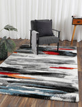 Azure Geometry TIFF02 (20701 095) — room or full rug view