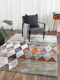 Azure Geometry TIFF07 (21420 112) — room or full rug view