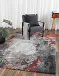 Azure Geometry TIFF14 (40001 110) — room or full rug view