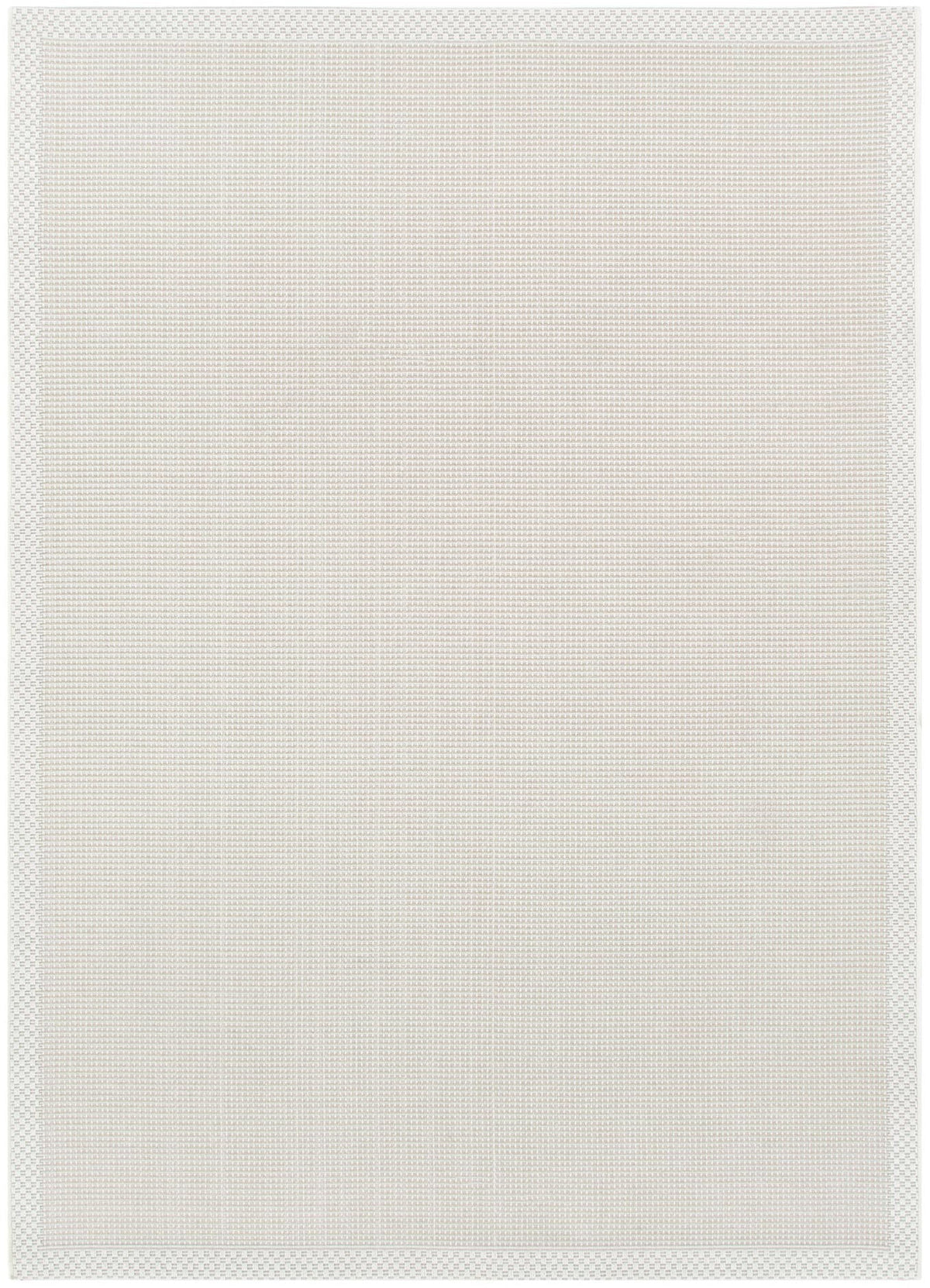 Coastal Living Checkers Border Cream Outdoor Rug - 2CRE — detail 2