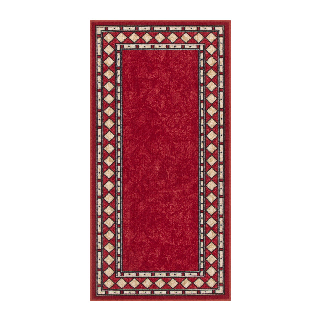 Arden 01 Red (24581-84504) — room or full rug view