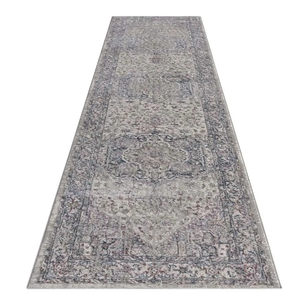 Clare 676 Grey rug full design perspective