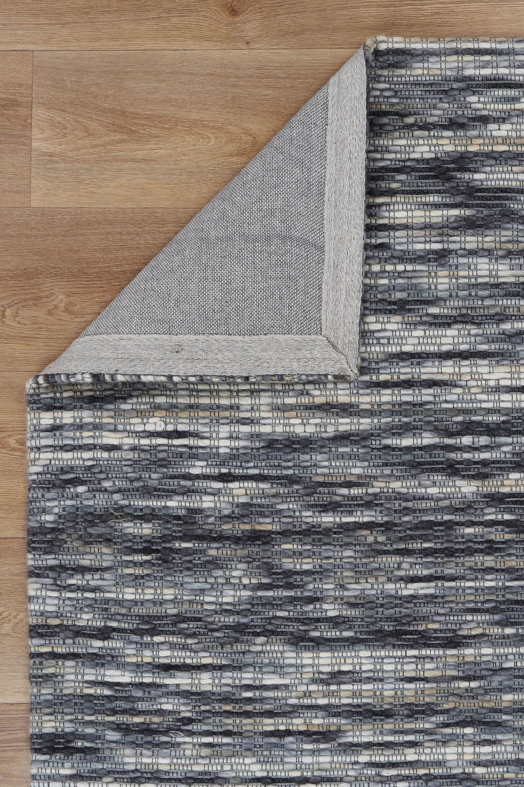 Copacabana Geometric Stone Wool Rug wool rug – product view 3