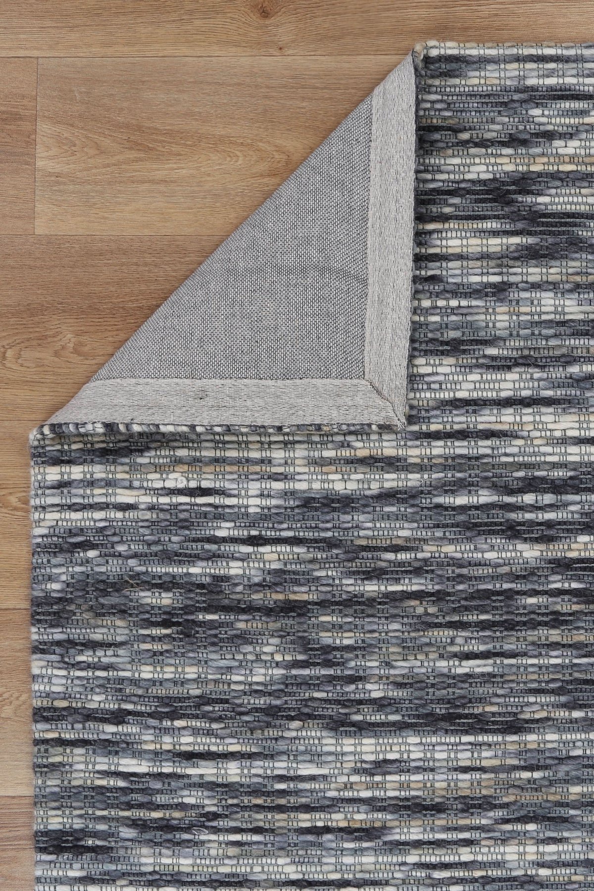Copacabana Geometric Stone Wool Rug wool rug – product view 3