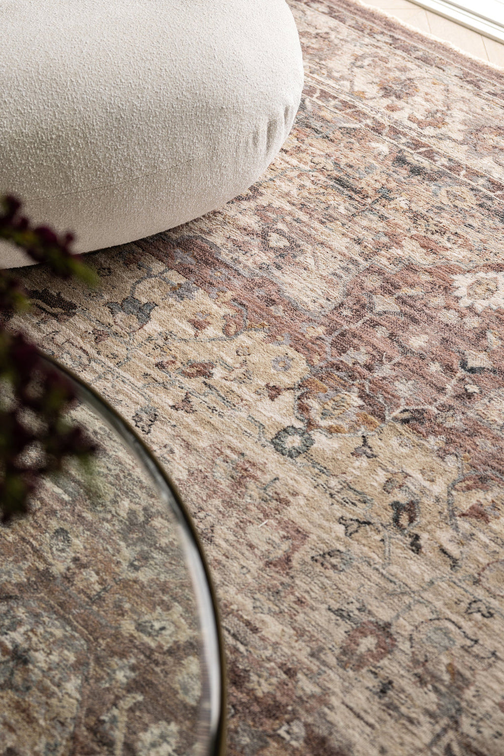 Darren Palmer Heirloom Plum rug – view 1