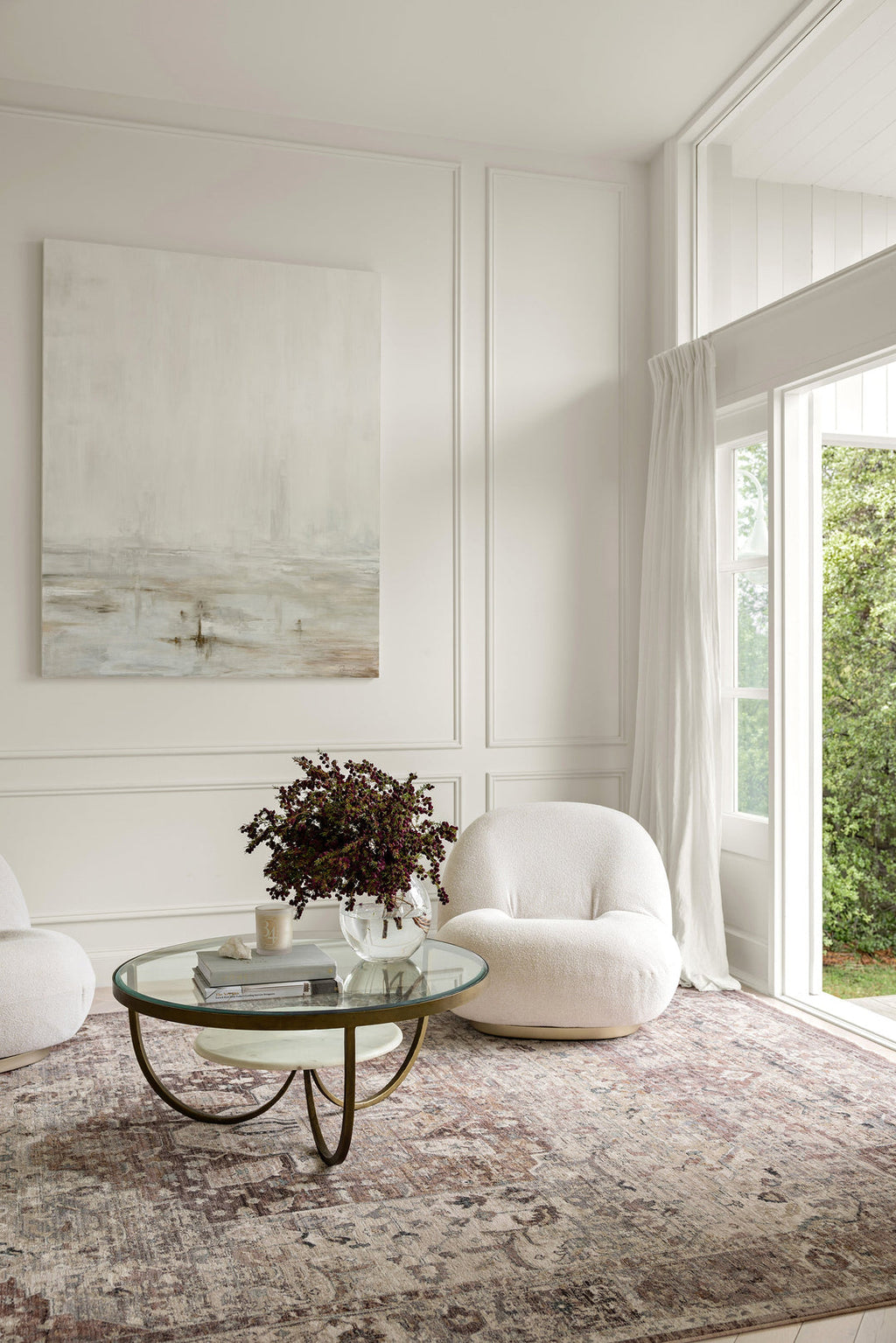 Darren Palmer Heirloom Plum rug – view 2