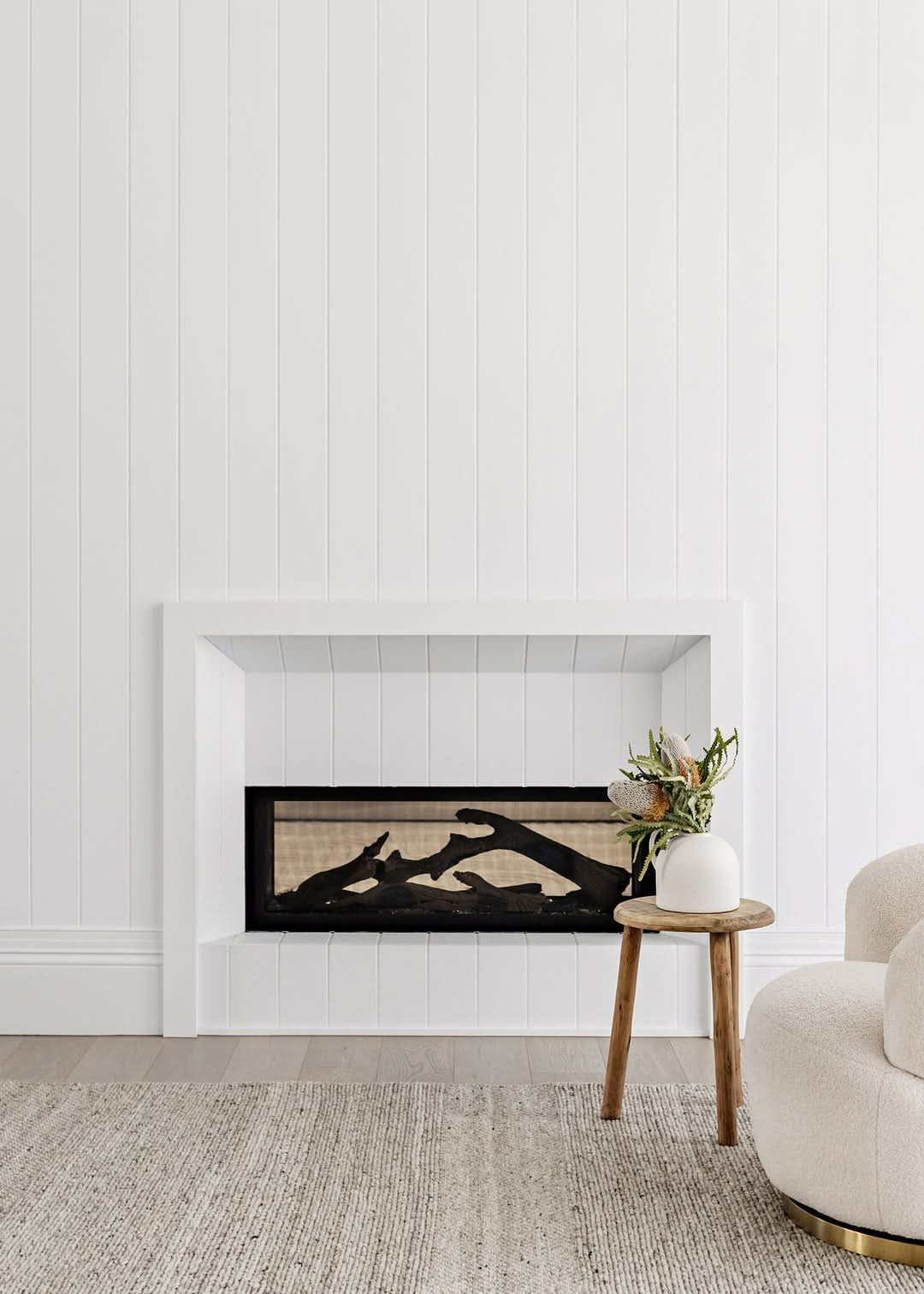 Darren Palmer Paperbark Oatmeal rug – view 2