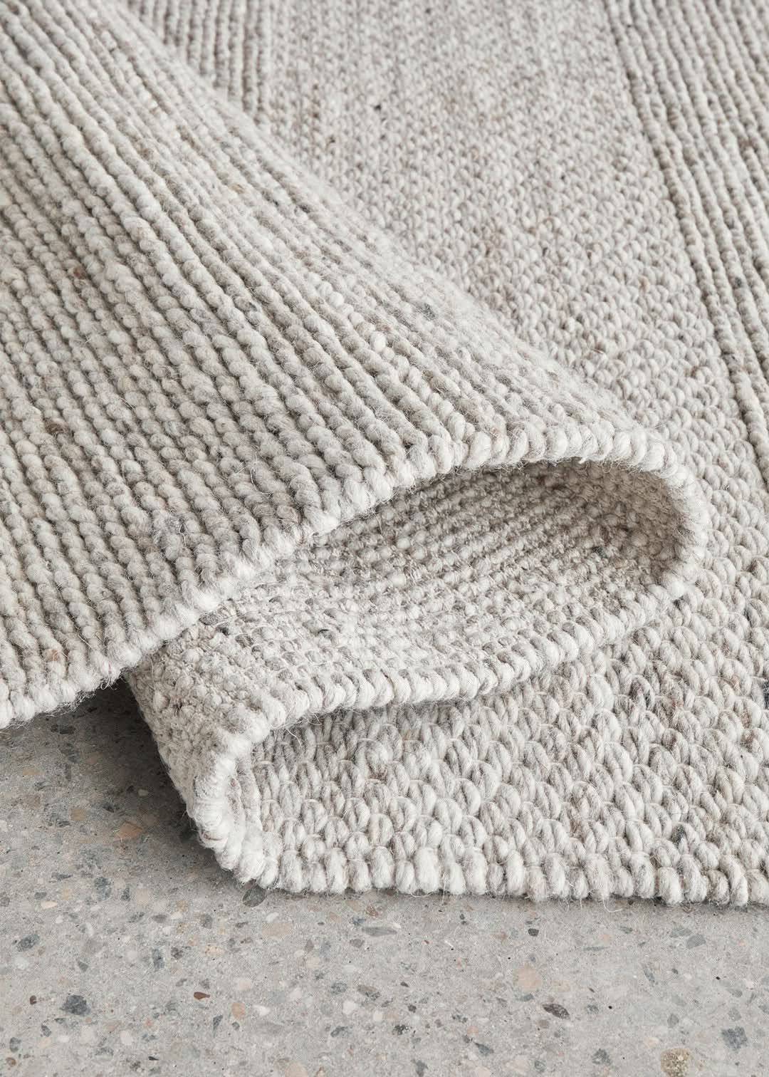 Darren Palmer Paperbark Oatmeal rug – view 6