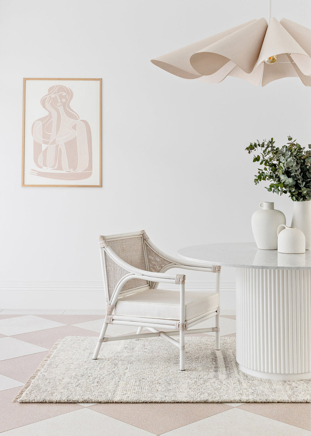 Darren Palmer Travertine Silver rug – view 1