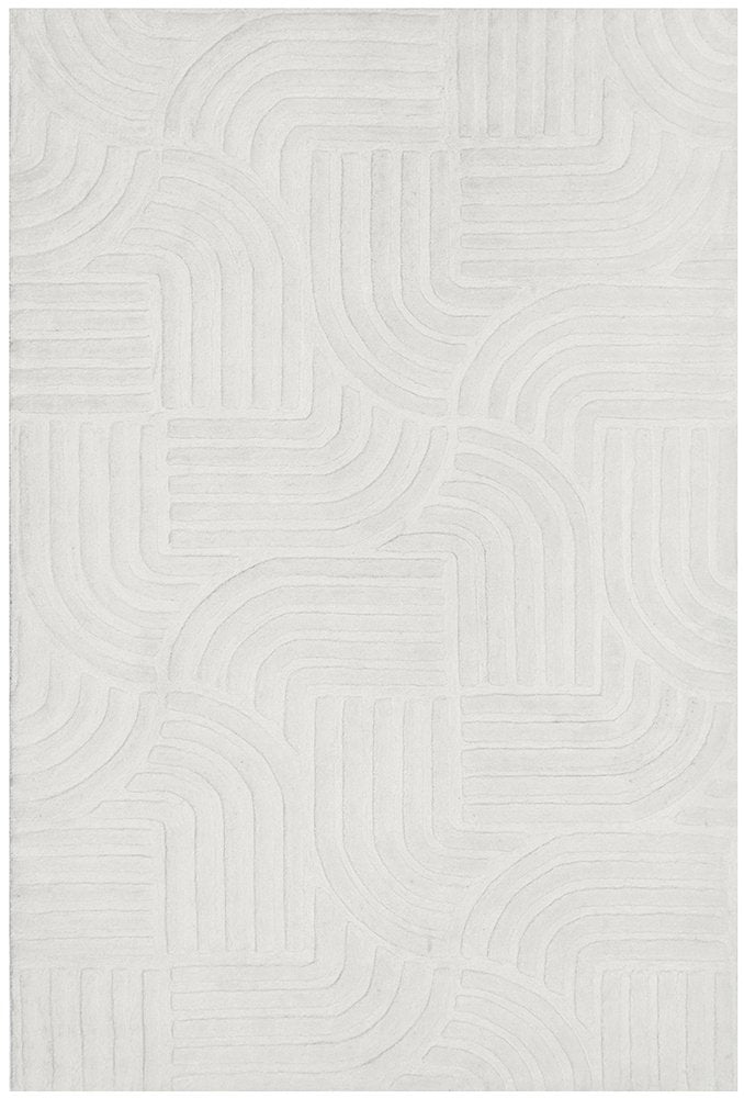 Darren Palmer Zen White rug – view 1