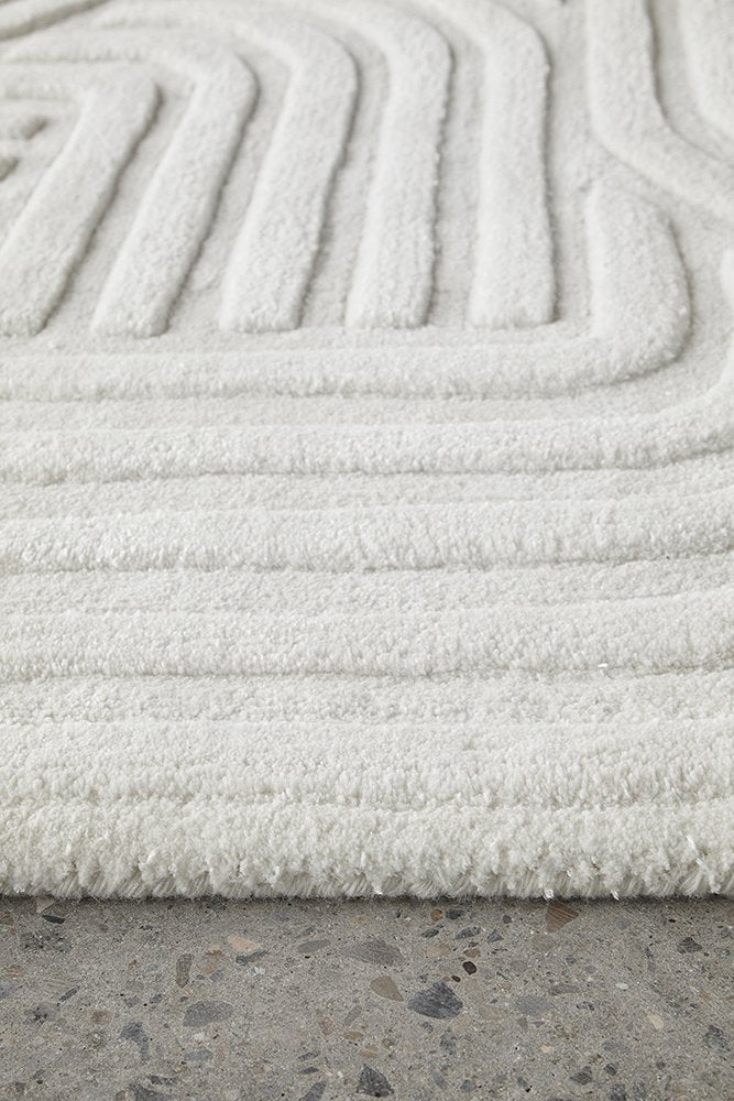 Darren Palmer Zen White rug – view 6