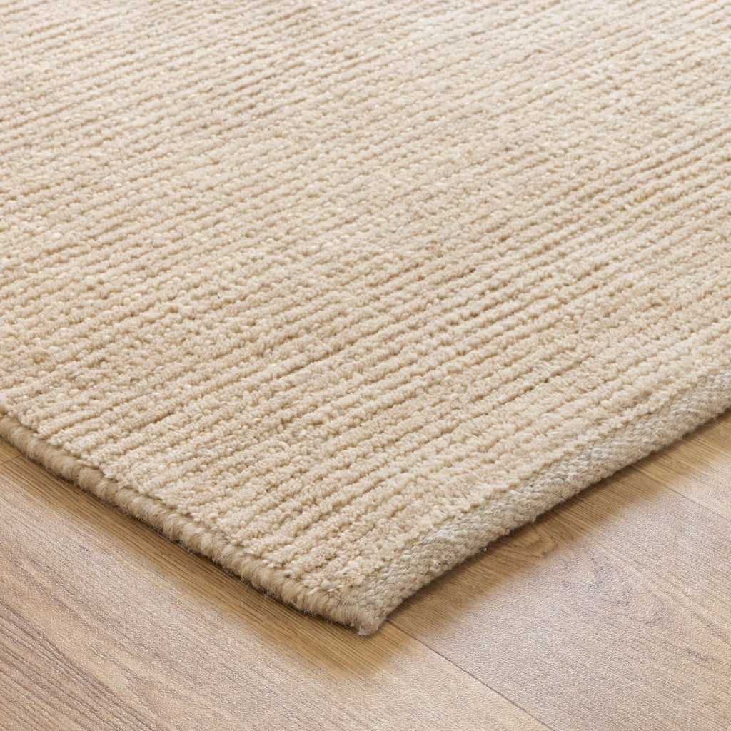Eco Breeze Wool Beige wool rug – product view 3