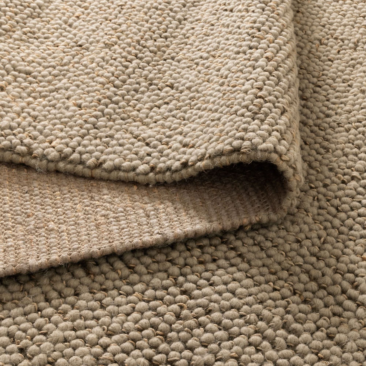 Eco Weave Sage Jute and Wool Rug wool rug – product view 3