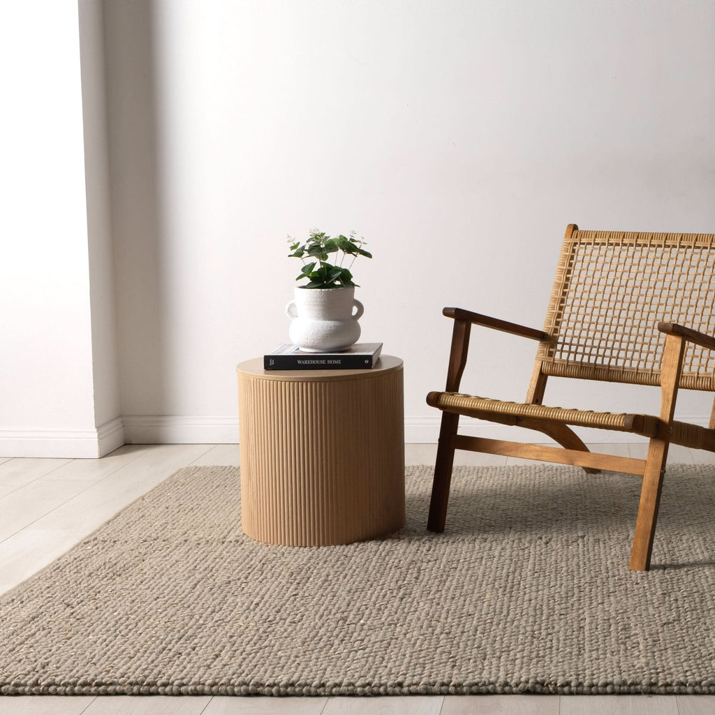 Eco Weave Sage Jute and Wool Rug wool rug – product view 4