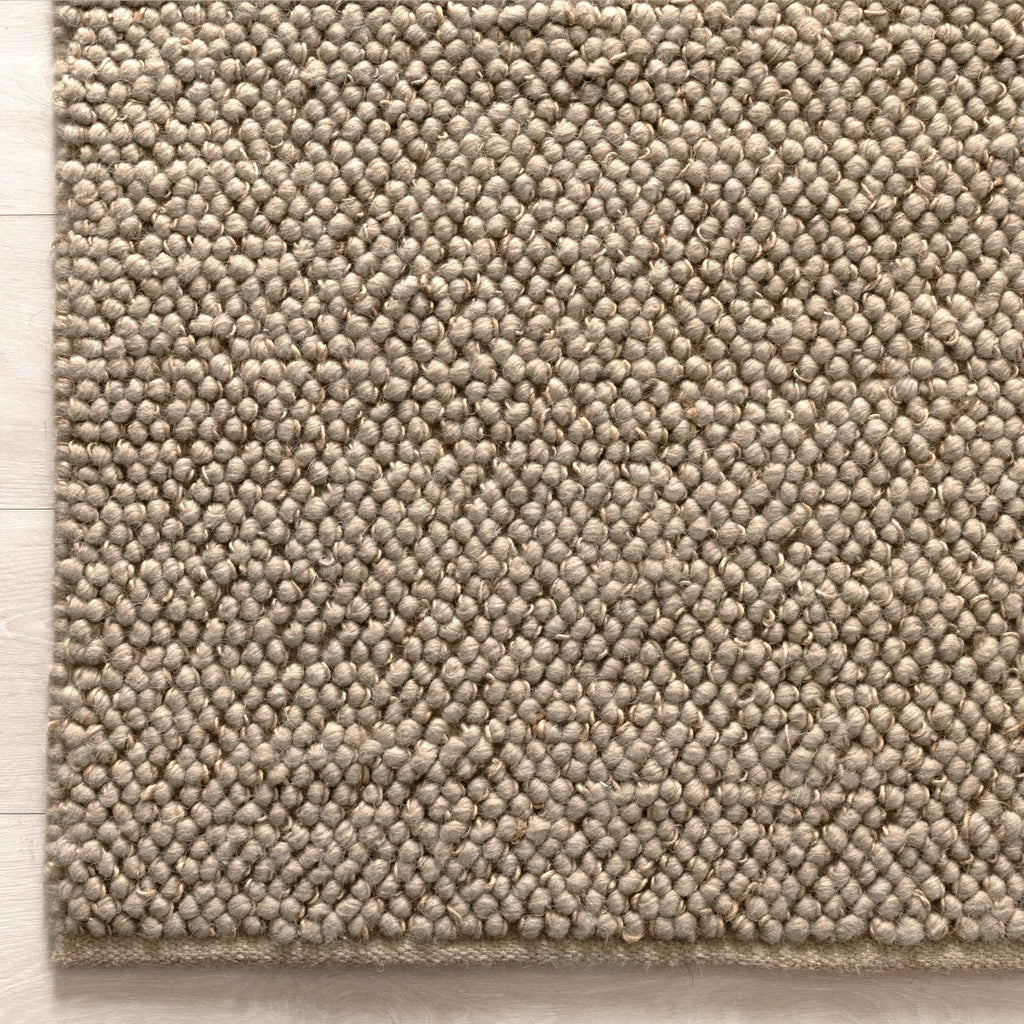 Eco Weave Sage Jute and Wool Rug wool rug – product view 6