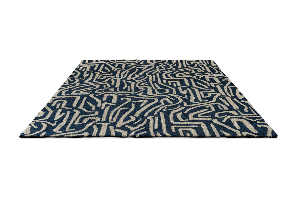 Harlequin Armonia Blue Outdoor Rug 443608