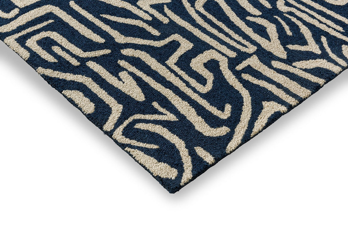 Harlequin Armonia Blue Outdoor Rug 443608