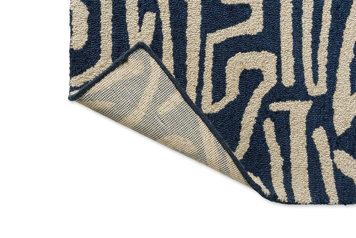 Harlequin Armonia Blue Outdoor Rug 443608