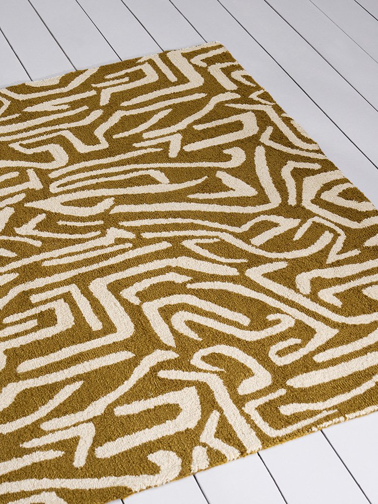 Harlequin Armonia Ochre - Gold Outdoor Rug 443606