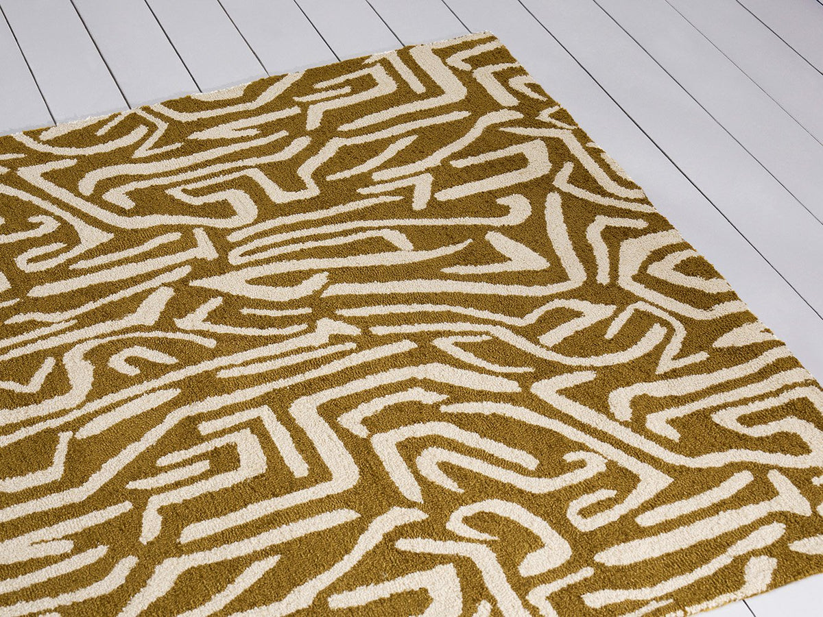 Harlequin Armonia Ochre - Gold Outdoor Rug 443606
