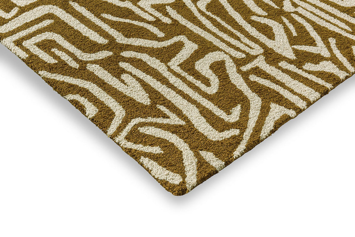 Harlequin Armonia Ochre - Gold Outdoor Rug 443606
