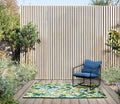 Harlequin Canopy Green Outdoor Rug 443807