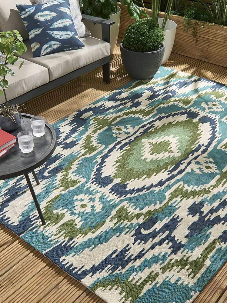 Harlequin Fioria Emera Outdoor Rug 442007