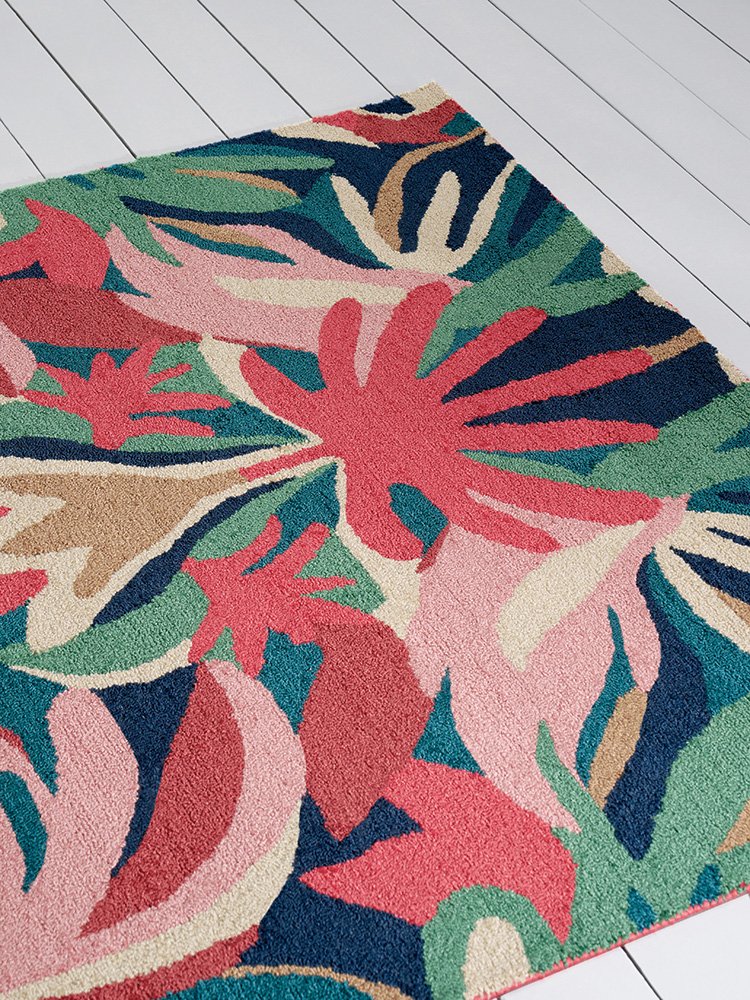 Harlequin Rosella Pink Outdoor Rug 443202