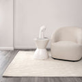 Les Nomades Sandstorm Cream Wool Rug wool rug – product view 5