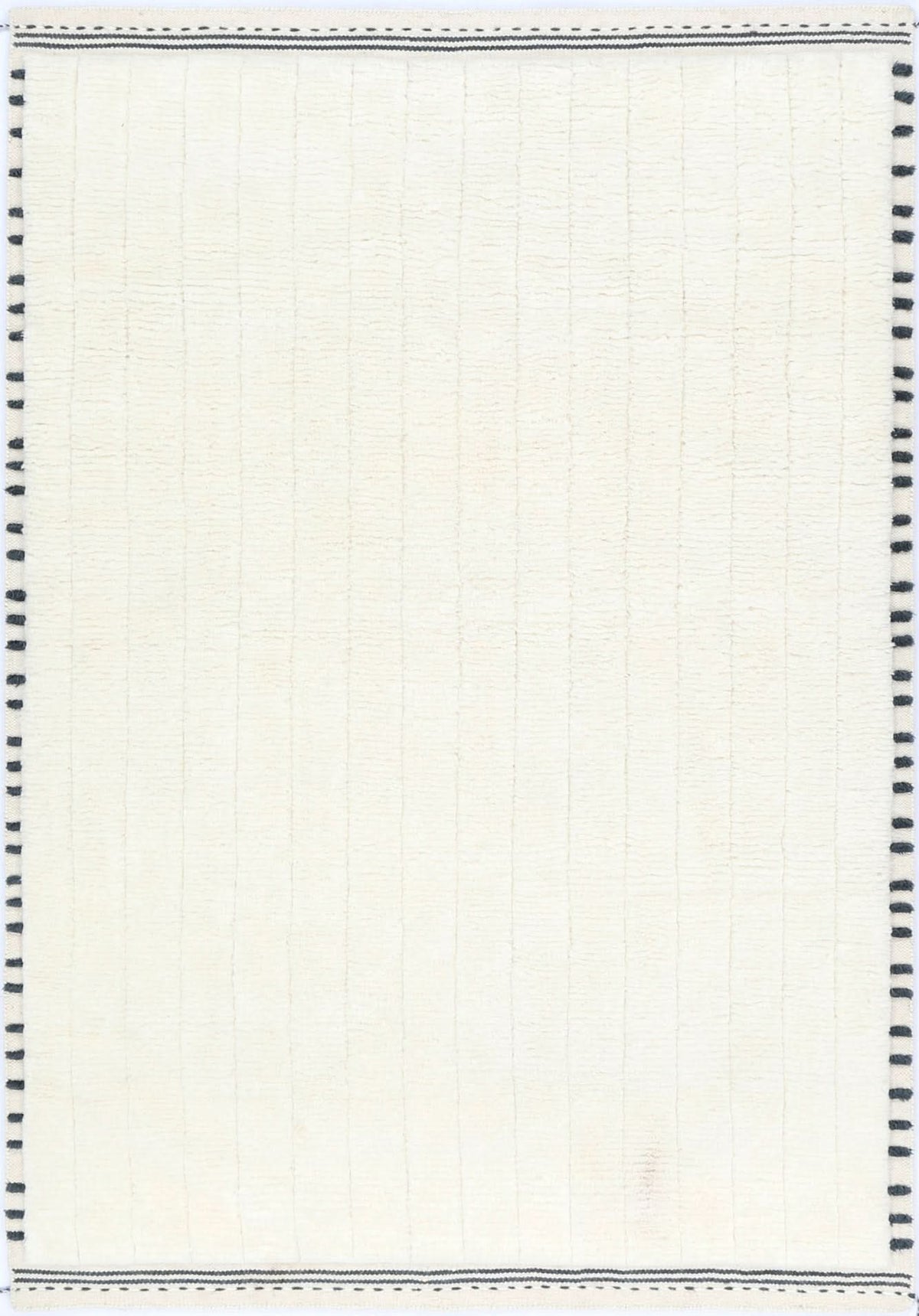 Marco Blue Beige Rust Tribal Wool Rug