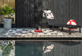 Marimekko Fiorana Charcoal White Outdoor Rug 434305