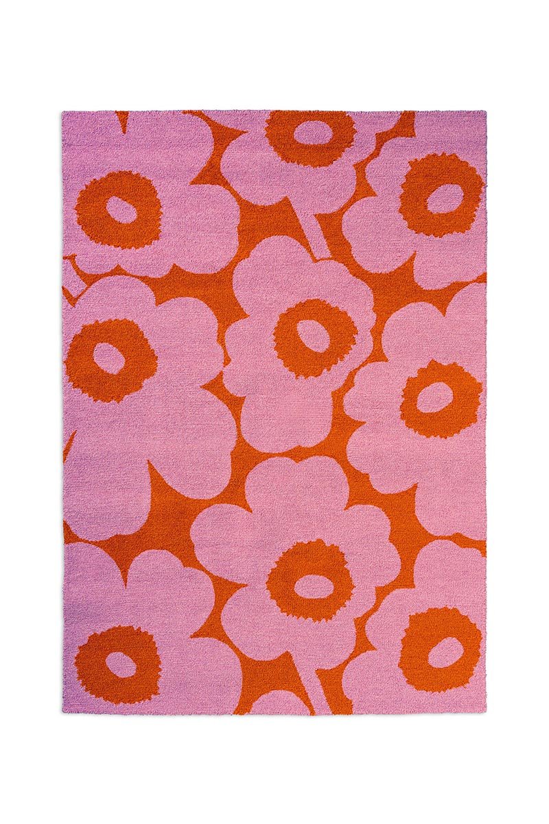 Marimekko Fiorana Pink Orange Outdoor Rug 434302