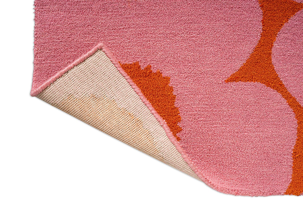 Marimekko Fiorana Pink Orange Outdoor Rug 434302