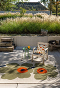 Marimekko Petalia Dusty Green Outdoor Rug 433017