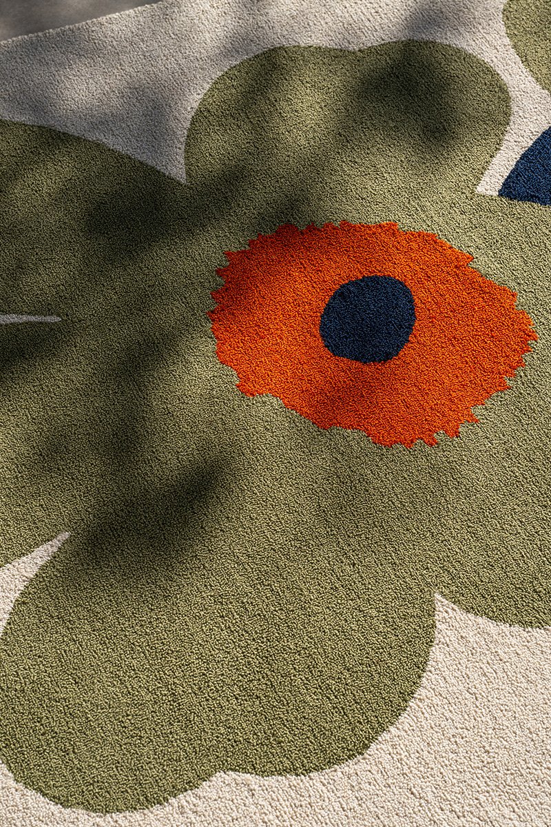 Marimekko Petalia Dusty Green Outdoor Rug 433017