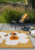 Marimekko Petalia Honey Outdoor Rug 433001
