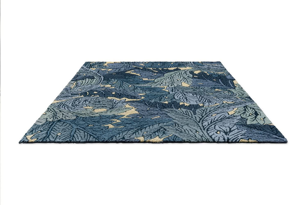 Morris & Co Acanto Indigo Outdoor Rug 427318