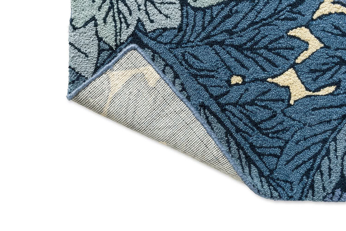 Morris & Co Acanto Indigo Outdoor Rug 427318