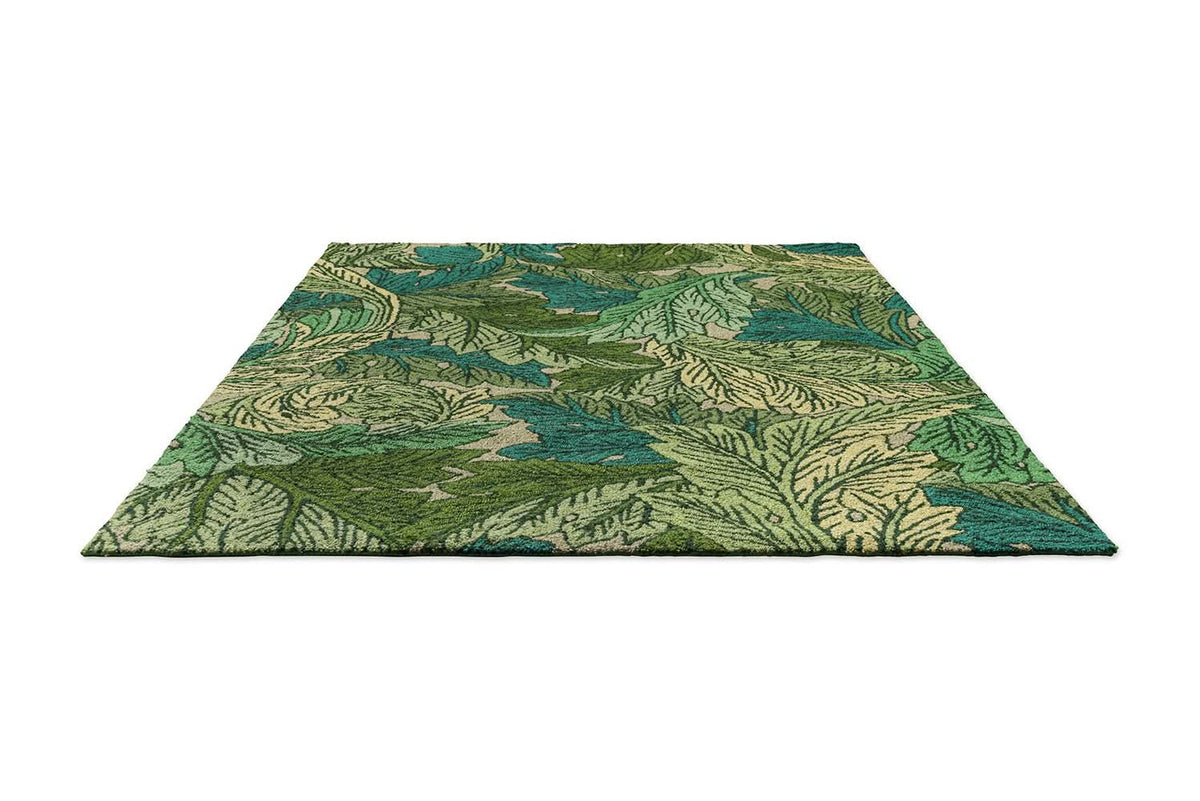 Morris & Co Acanto Nettle - Sky Blue Outdoor Rug 427307