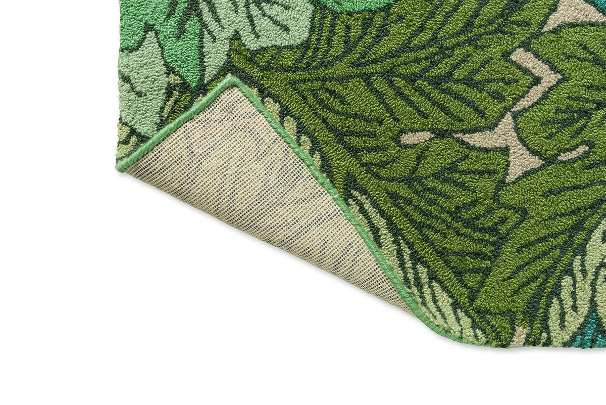 Morris & Co Acanto Nettle - Sky Blue Outdoor Rug 427307