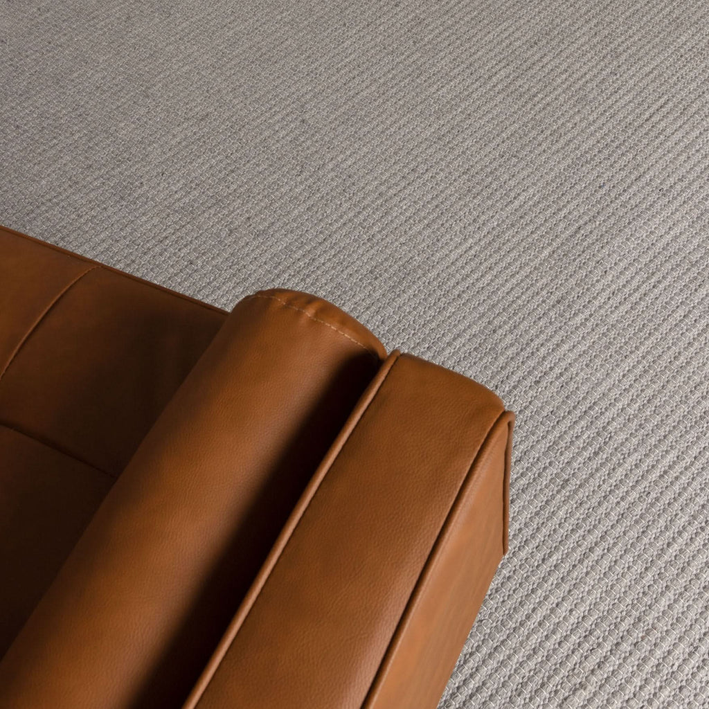 Nature GREY WOOL RUG wool rug – product view 3