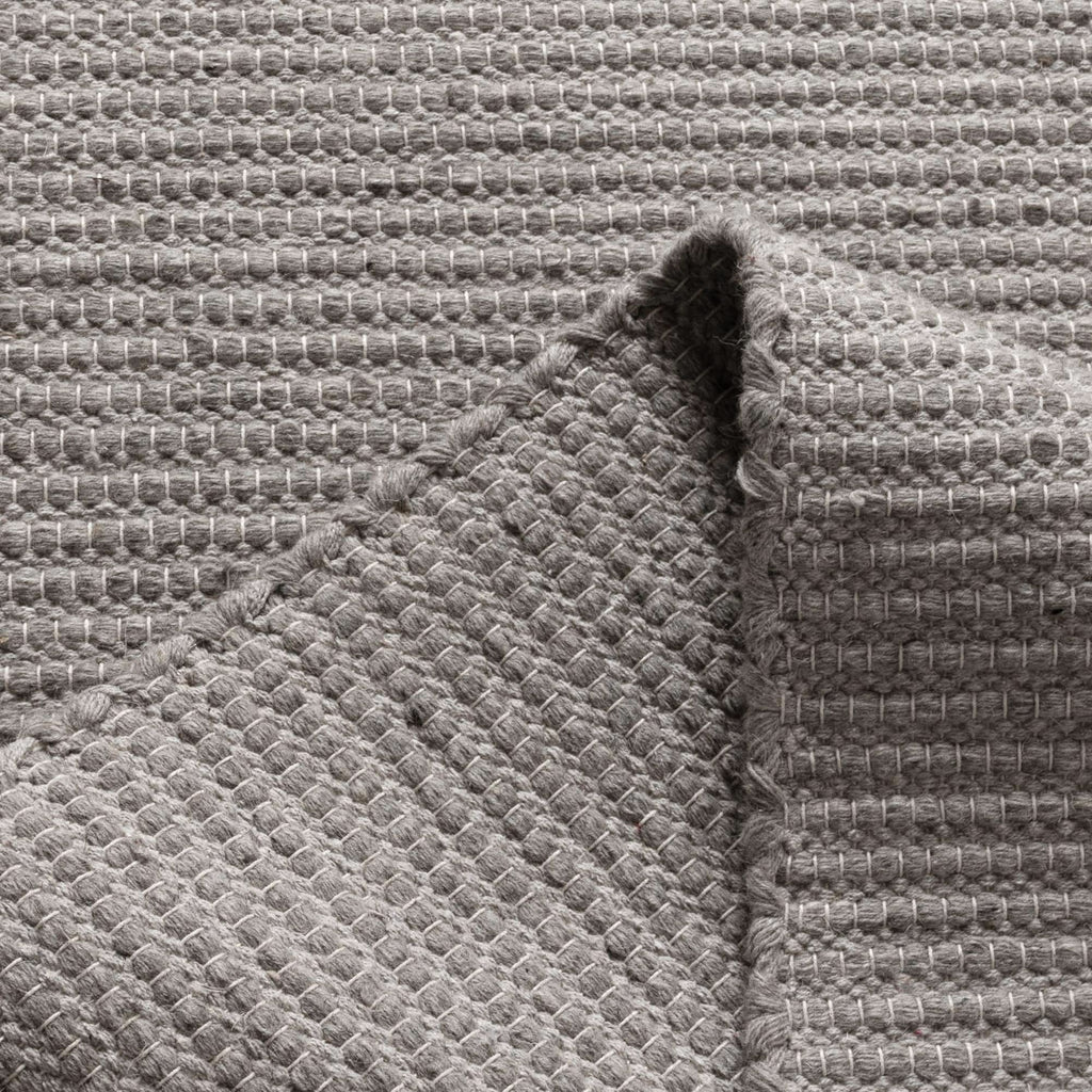 Nature GREY WOOL RUG wool rug – product view 4