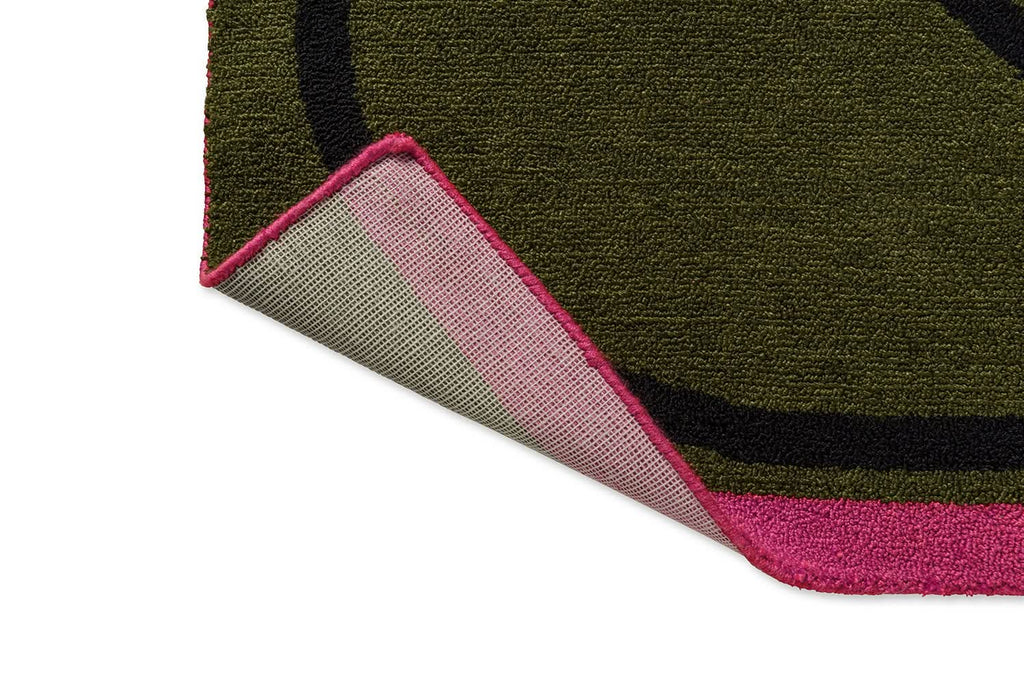 Orla Kiely Linea Olive Outdoor Rug 464407