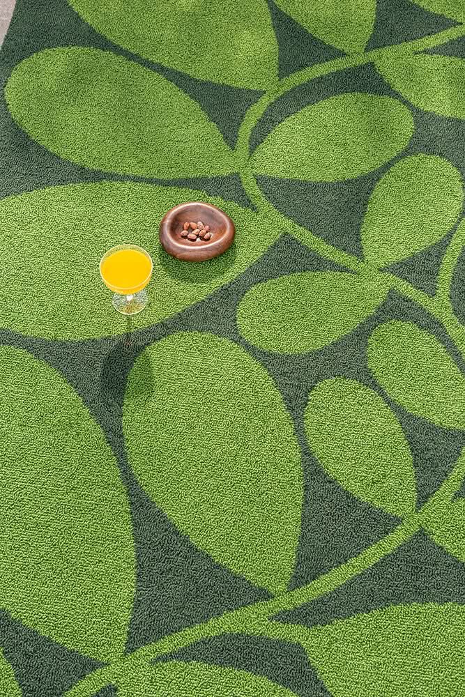 Orla Kiely Platano Dill Outdoor Rug 464207