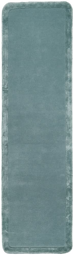 Orlo Blue Border Wool Rug - matching hallway runner