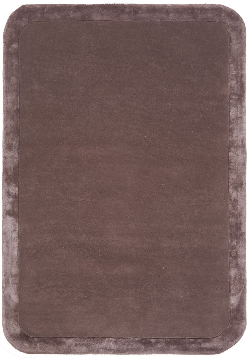 Orlo Grape Border Wool Rug - full rug